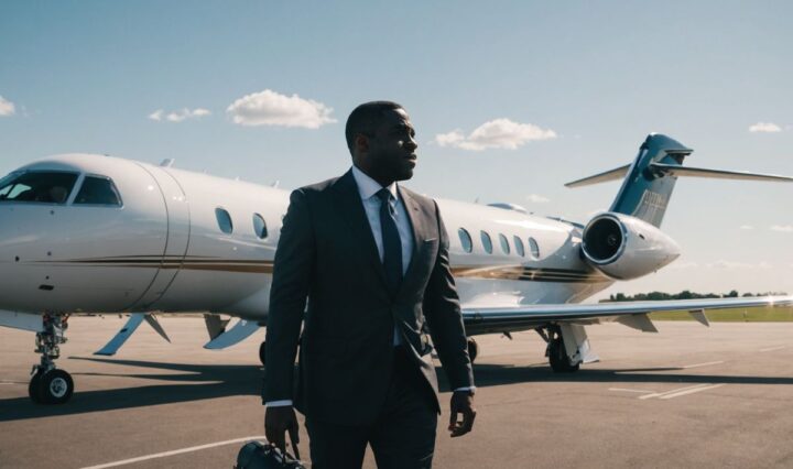 David Lammy boarding private jet for Israel visit